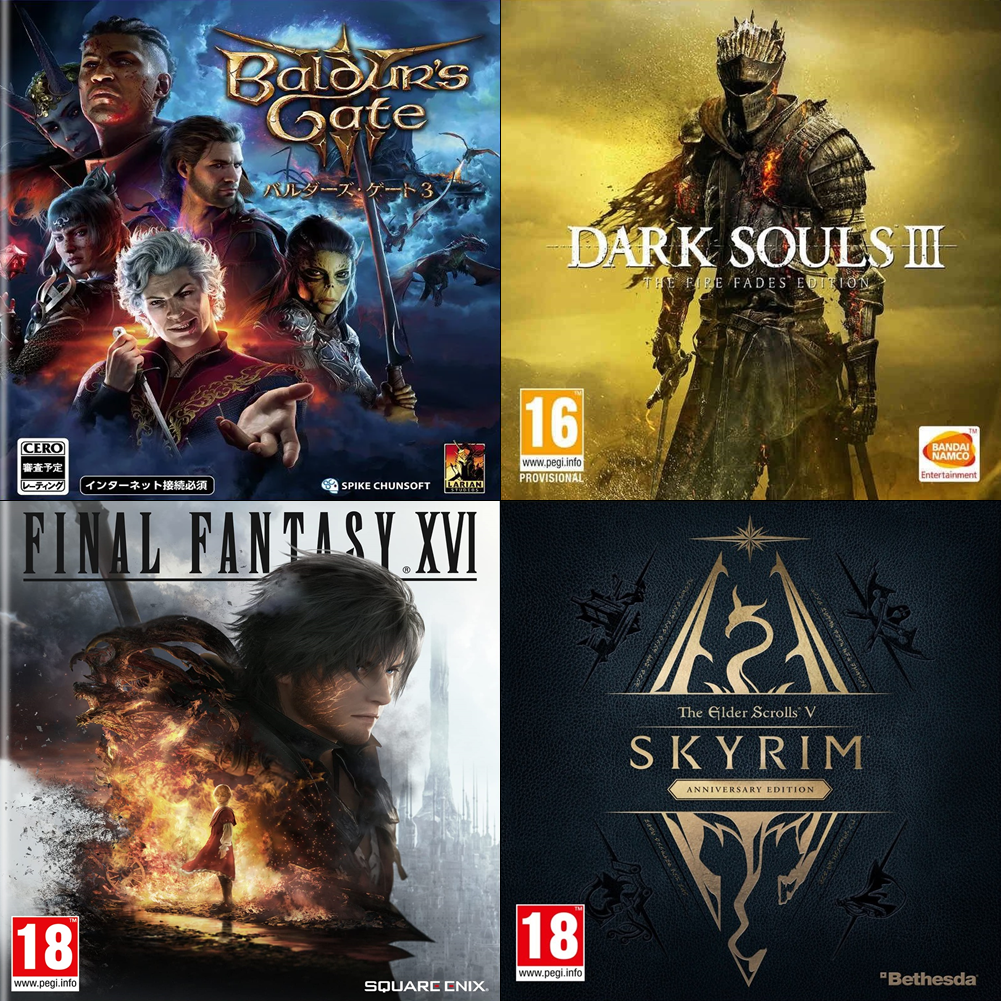 Best RPG Series of Video Games